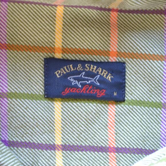 Paul & Shark Yachting Long Sleeve Button Down Shirt Size M - Picture 3 of 4